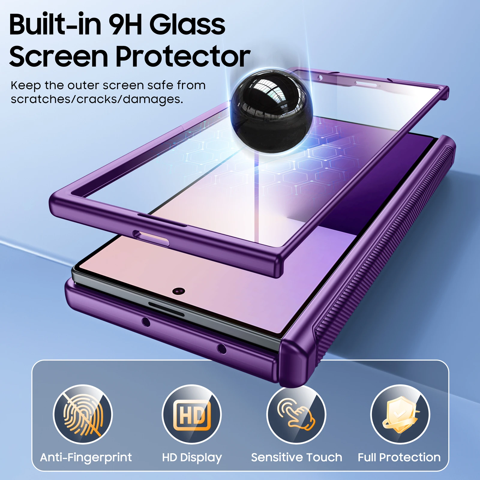 For Galaxy Z Fold 7 8 Ultra Bu - Matte Anti Glare Screen recension och pris