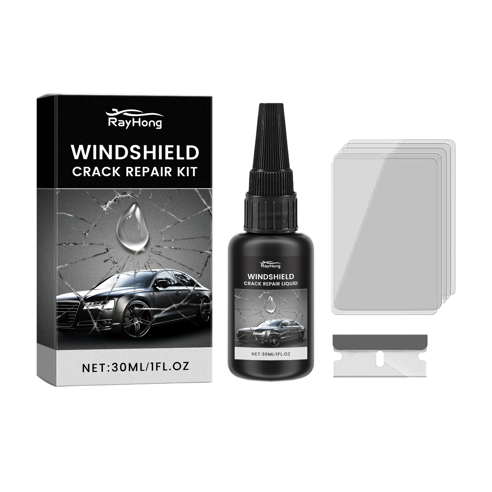 Windshield Repair Glue - Winds - Liquid Uv Glue Kit recension och pris