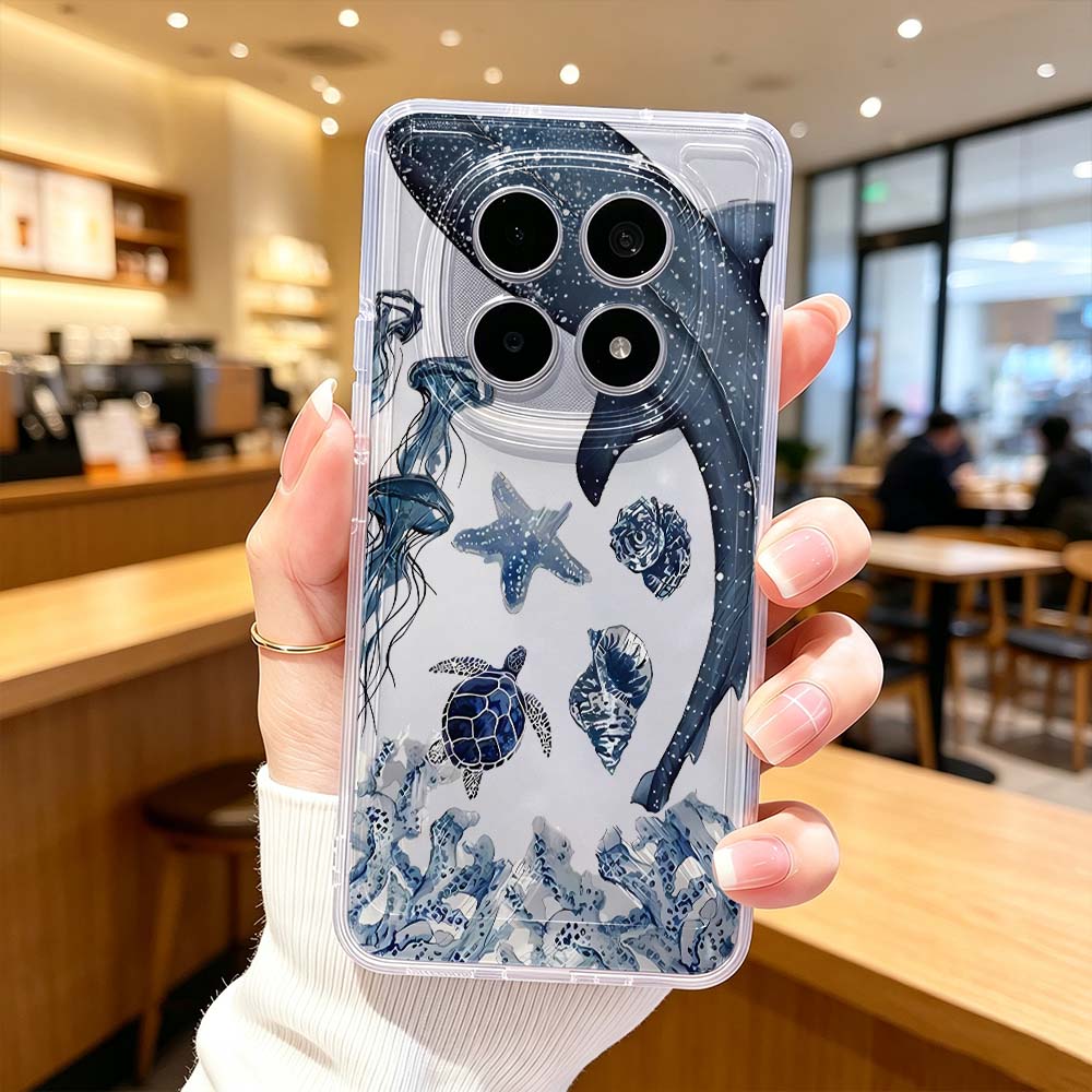 Ocean Whale Turtle Pattern Pho - Xiaomi Poco X6 recension och pris