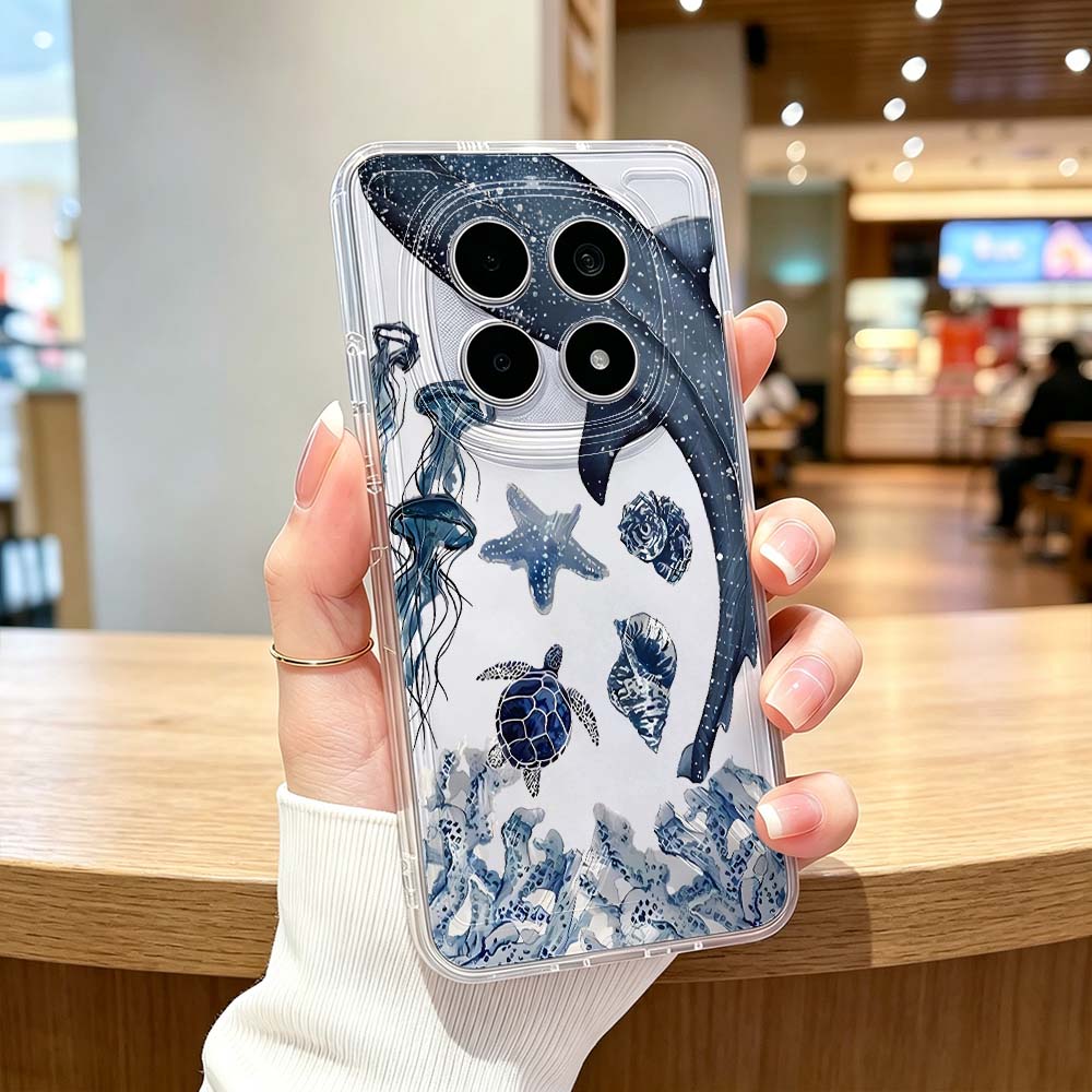 Ocean Whale Turtle Pattern Pho - Xiaomi Poco X6 recension och pris