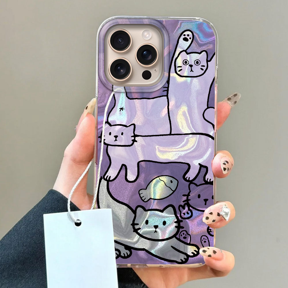 Purple Line Cat Fish Water Tex - Apple Iphone 15 Pro Max recension och pris