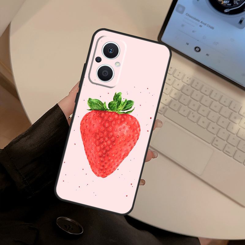 Strawberry Red Case For OPPO F - Oppo Find X8 recension och pris