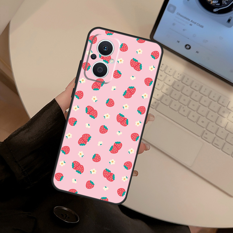 Strawberry Red Case For OPPO F - Oppo Find X8 recension och pris